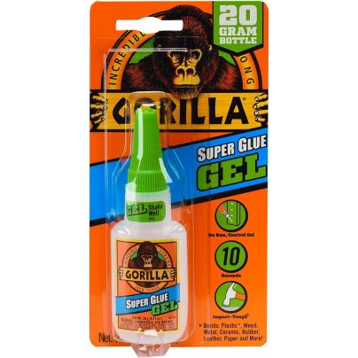 The Best Super Glues Option: Gorilla Super Glue Gel