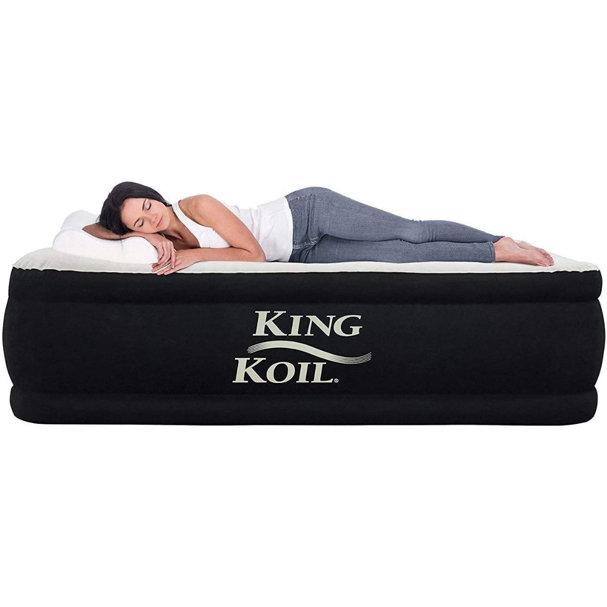King Koil Luxury Air Mattress With Built-in Pump