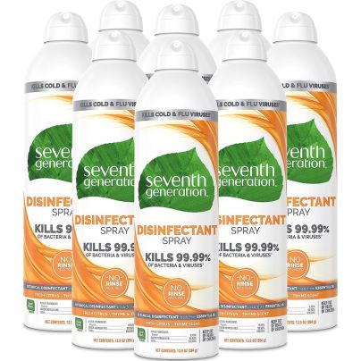 The Best Disinfectant Spray Option: Seventh Generation Disinfectant Spray