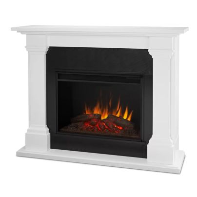 Real Flame Callaway 63" Grand Electric Fireplace on a white background