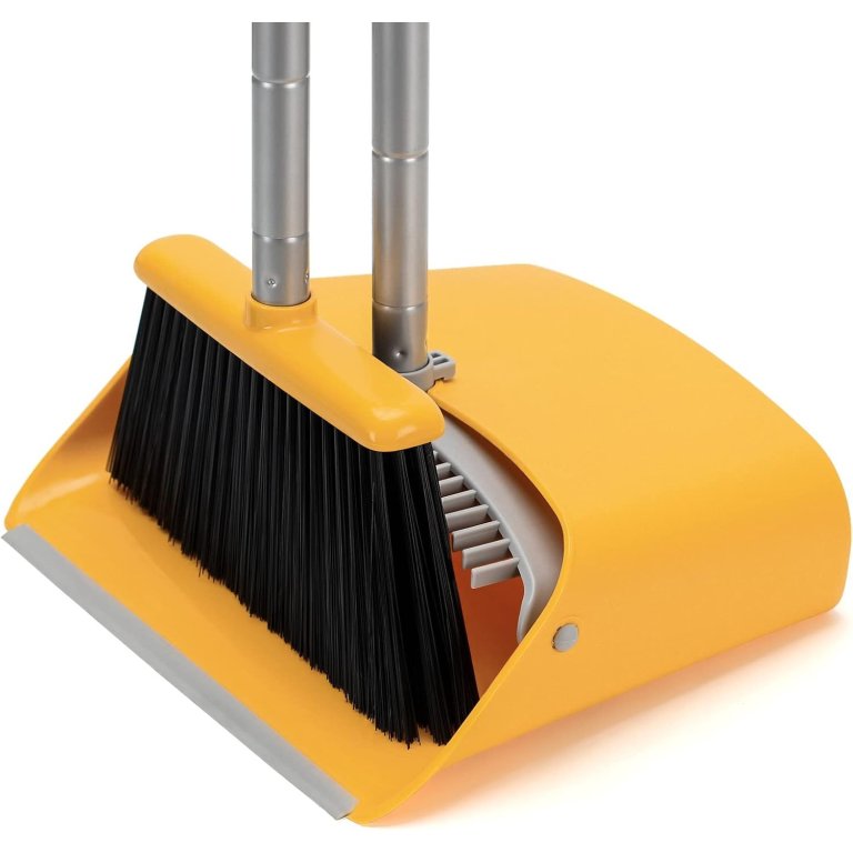 Best Brooms Option TreeLen Broom and Dustpan Set With Long Handle