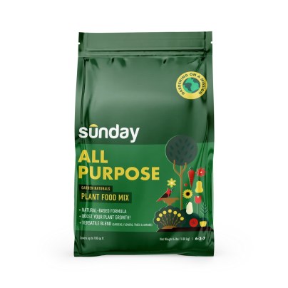 The Best Garden Fertilizer Option: Sunday All-Purpose Plant Food Mix