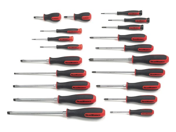 Gearwrench 20-Piece Dual-Material Screwdriver Set