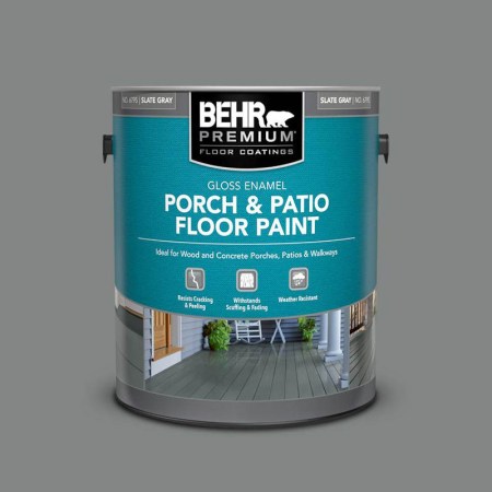 Behr Premium Gloss Enamel Porch u0026 Patio Floor Paint 