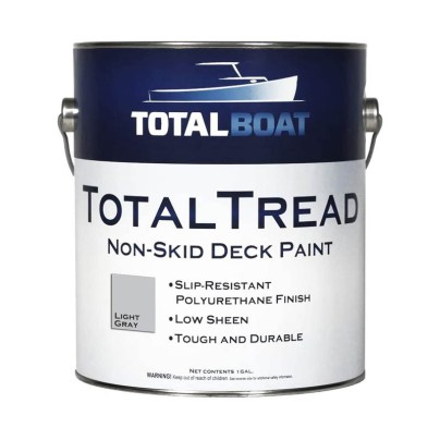 The Best Deck Paint Option: TotalBoat TotalTread Non-Skid Deck Paint
