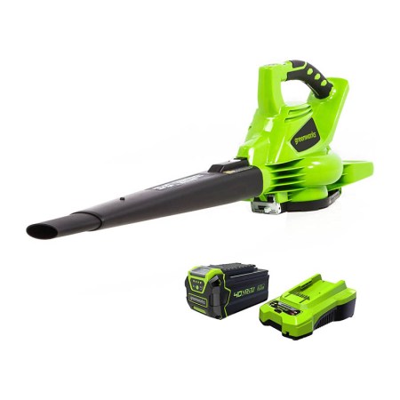 Greenworks 40V Brushless Blower/Leaf Vacuum