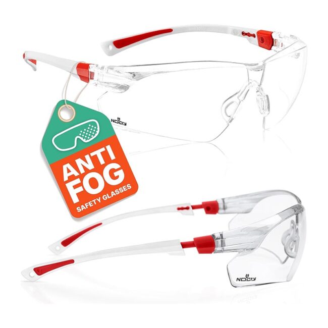 Top rated anti fog safety glasses clearance