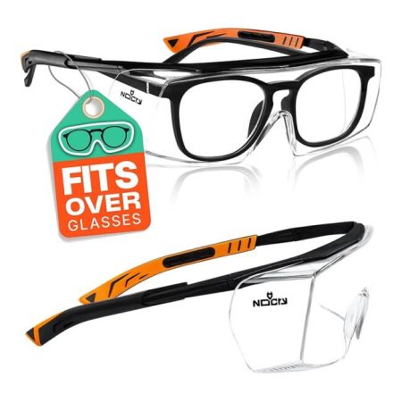 NoCry OverSpecs+ Over Glasses Safety Glasses 