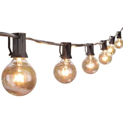 The Best Outdoor String Lights Option: Brightown Patio String Lights