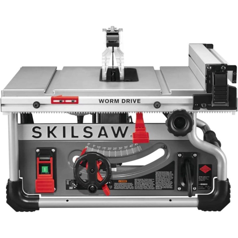  The Best Table Saw Option: Skil 8¼-Inch Portable Worm Drive Table Saw
