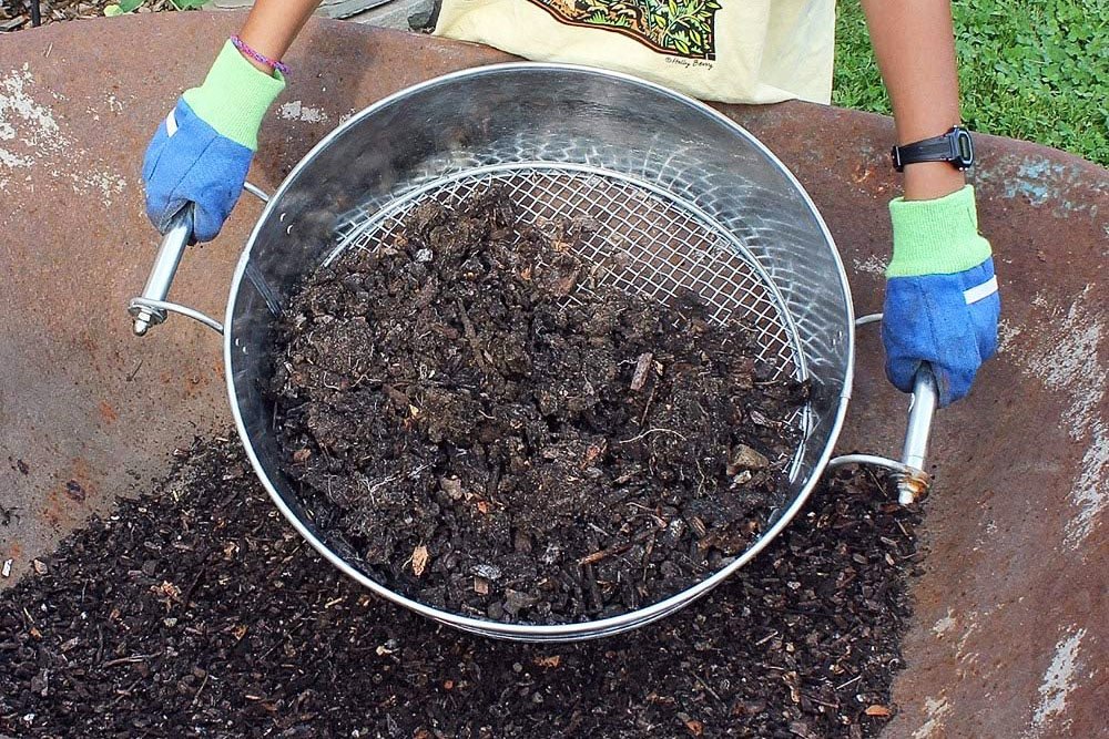 How to Use Compost: Screening