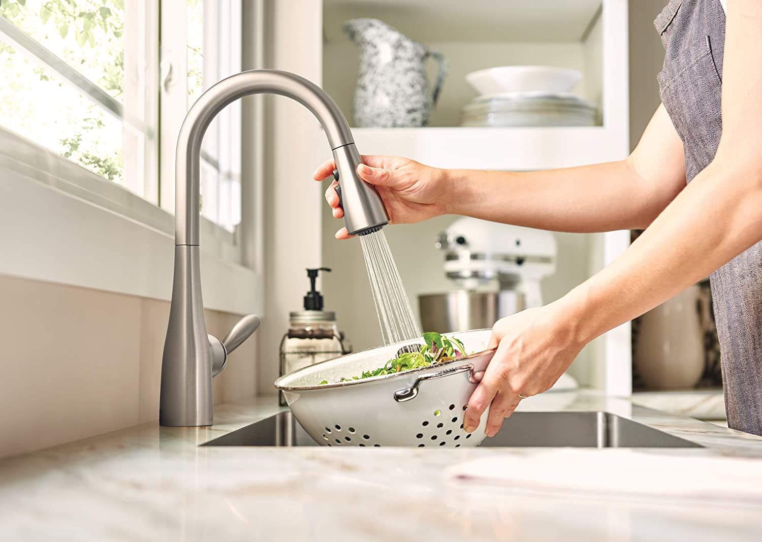 types of kitchen faucets