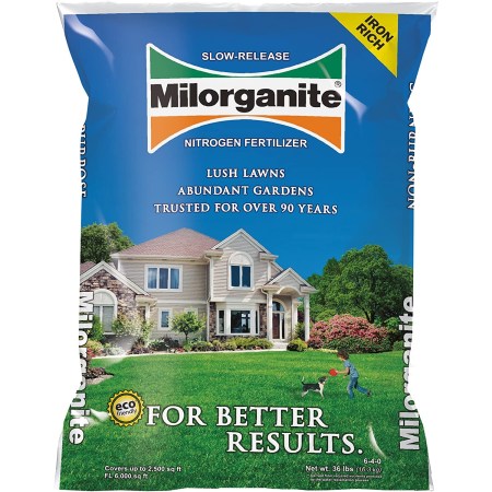 Milorganite 0636 32-Pound Organic Nitrogen Fertilizer