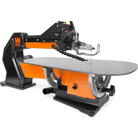 Wen 21-Inch 1.6-Amp Scroll Saw With Dual-Bevel Table