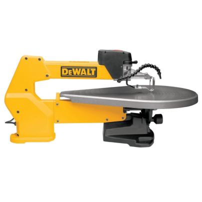 The DeWalt 20-Inch Variable Speed Scroll Saw on a white background.