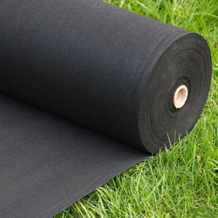  Roll of Flarmor Landscape Fabric Weed Barrier on grass