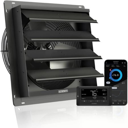  The Best Attic Fans Option: AC Infinity Airlift T14 Shutter Exhaust Fan