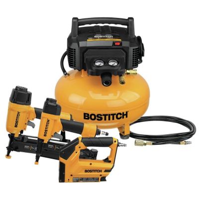 The Best Home Air Compressor Option: BOSTITCH Air Compressor Combo Kit