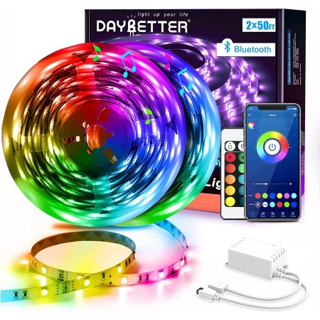 Daybetter Bluetooth 100-Foot LED Strip Lights