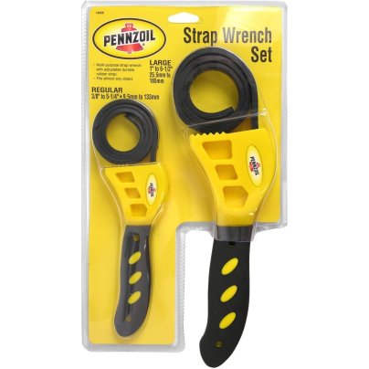 The Best Strap Wrench Option: Pennzoil Strap Wrench Set
