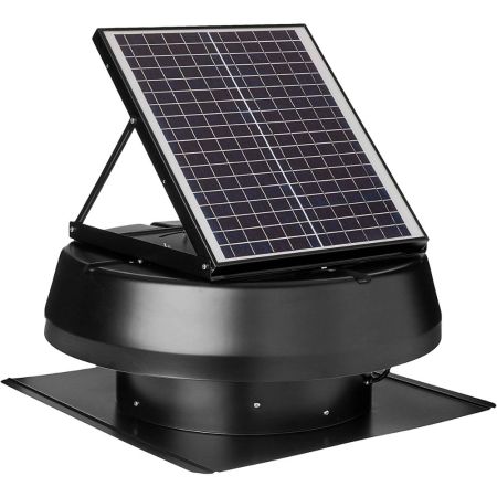 iLiving ILG8SF301A Hybrid Smart Solar Roof Attic Fan