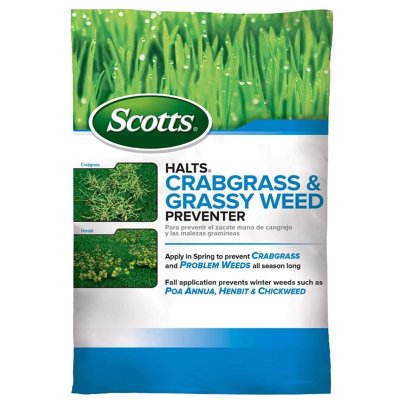 The Best Crabgrass Killer Option: Scotts Halts Crabgrass and Grassy Weed Preventer
