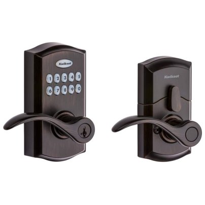 The Best Keypad Door Lock Option: Kwikset SmartCode 955 Commercial-Grade Lever