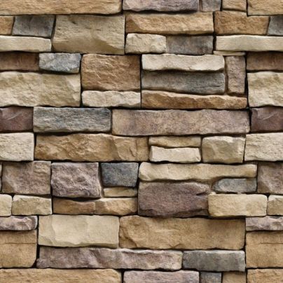 The Best Peel and Stick Backsplash Option: Yancorp 18-Inch by 120-Inch Stone Brick Wallpaper