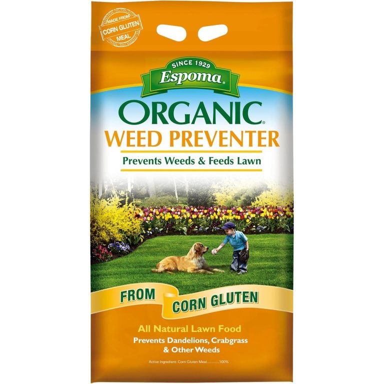 Espoma Organic Weed Preventer Plus Lawn Food