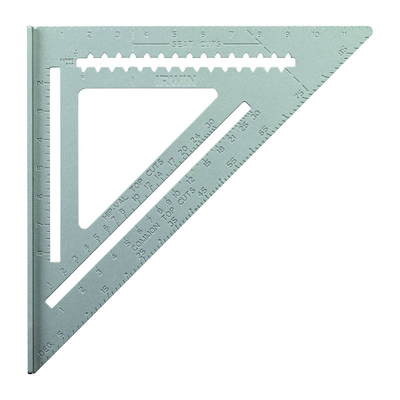 The Best Speed Square Option: IRWIN Tools Rafter Square, 12-Inch