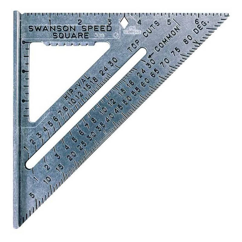 The Best Speed Square Option: Swanson Tool S0101 7-inch Speed Square