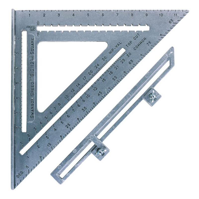 The Best Speed Square Option: Swanson Tool S0107 12-Inch Speed Square