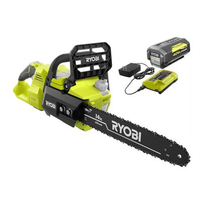 The Best Electric Chainsaw Option Ryobi 14-Inch 40V Battery Chainsaw