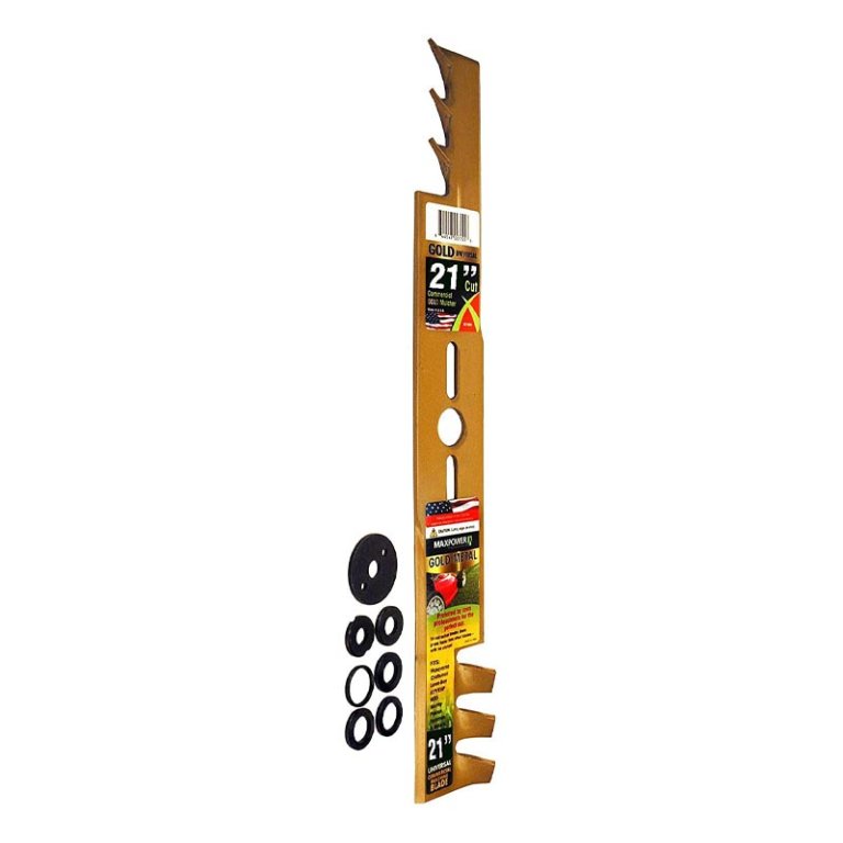  The Best Mulching Blades Option: MaxPower 21-Inch Universal Mulching Mower Blade