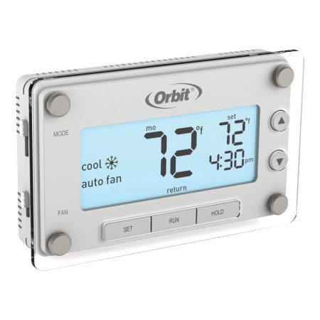 Orbit Clear Comfort Programmable Thermostat
