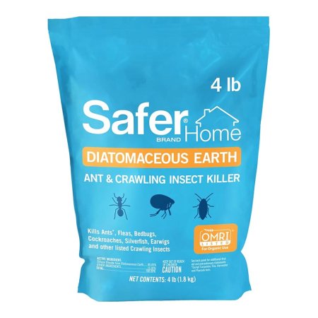 Safer Home Diatomaceous Earth on a white background.