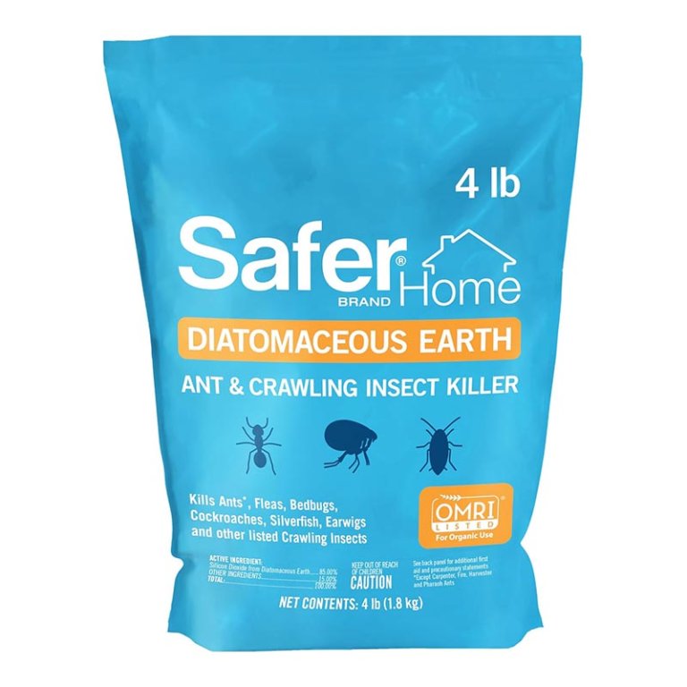  Safer Home Diatomaceous Earth on a white background.
