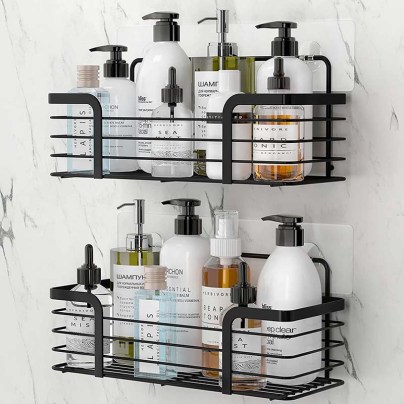 The Best Shower Caddy Option: ODesign Shower Caddy Basket Shelf With Hooks