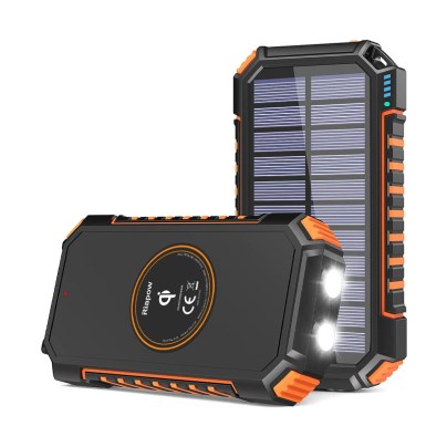 The Best Solar Charger Option: Riapow Solar Charger 26800mAh Solar Power Bank