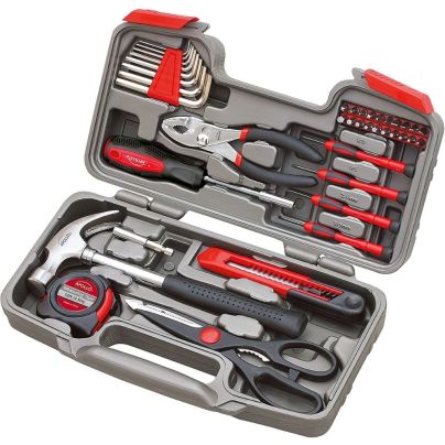 The Best Home Tool Kit Option: Apollo Tools DT9706 Original 39 Piece General Repair