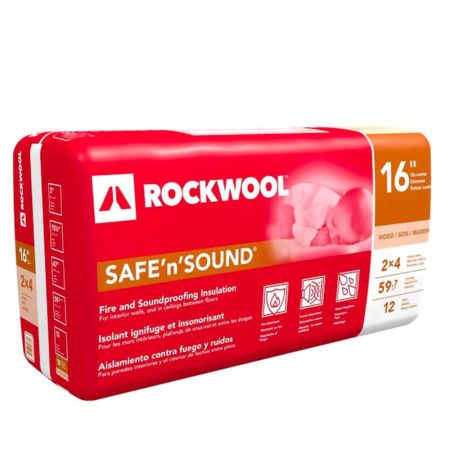 Rockwool Soundproofing Fire Resistant Wool Insulation
