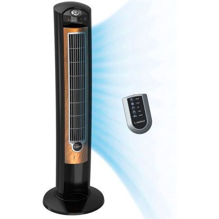 Lasko Portable Electric 42-Inch Fan with Air Ionizer