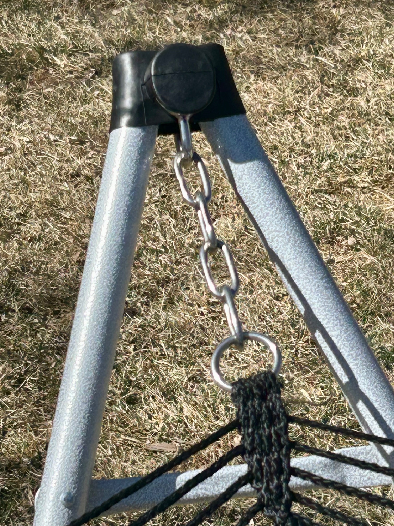Tranquillo folding hammock ball bearing hanging mechanism