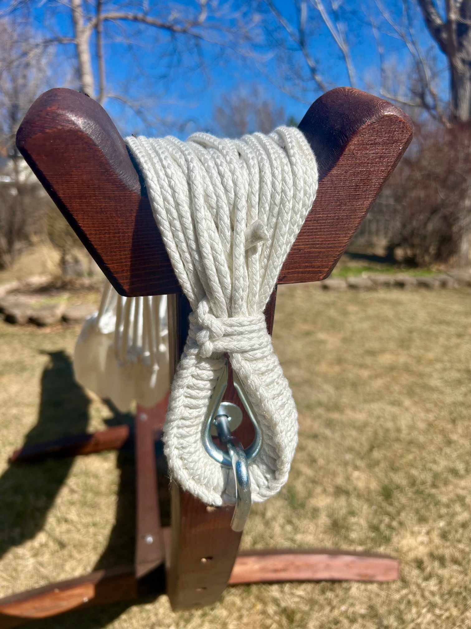 Vivere reinforced hang loop