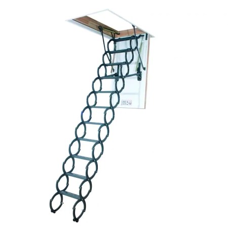 Fakro LST Insulated Steel Scissor Attic Ladder