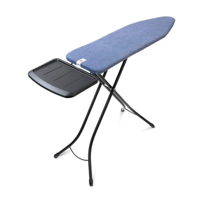 The Brabantia Adjustable Steam Rest Ironing Board on a white background.