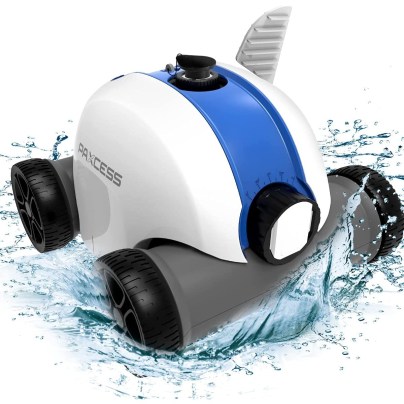 Paxcess Cordless Automatic Robotic Pool Cleaner on a white background