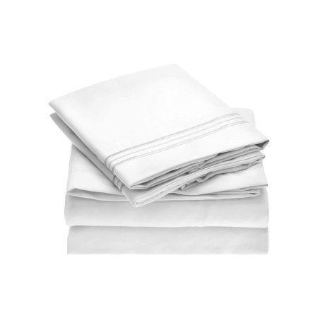  The Best Bed Sheets Option: Mellanni Brushed Microfiber Bed Sheet Set