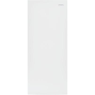 The Frigidaire 16 cu. ft. Frost-Free Upright Freezer on a white background.