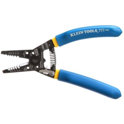 The Best Wire Strippers Option: Klein Tools Solid and Stranded Wire Stripper